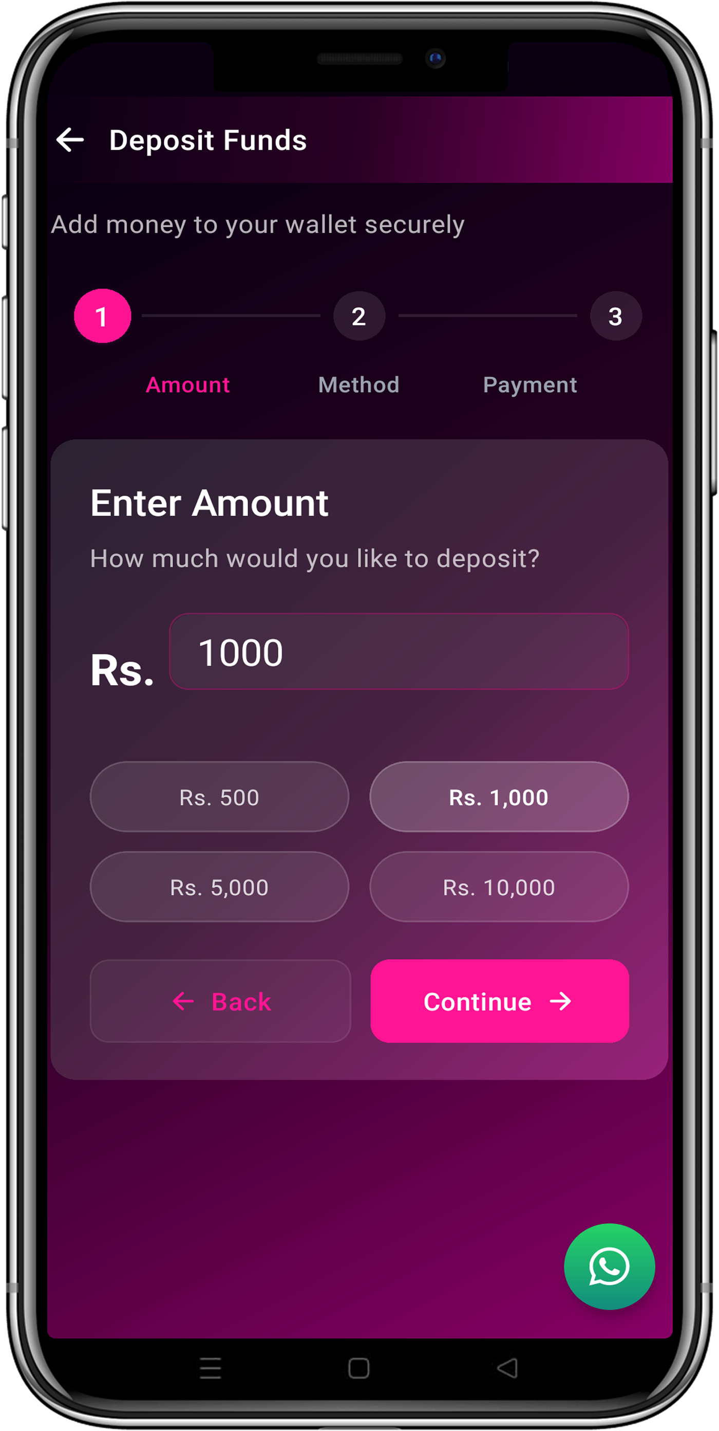 Deposit Funds